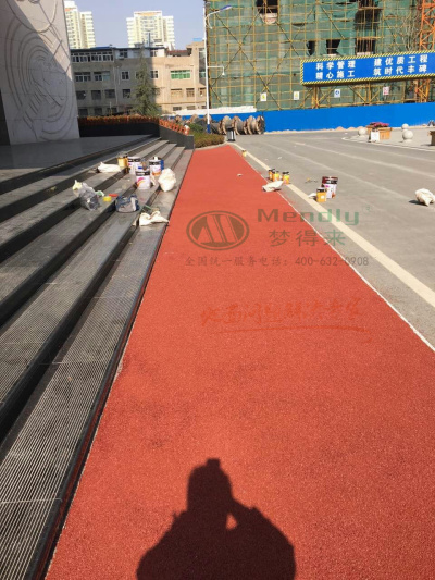 航天五一〇所 曲水彩色路面