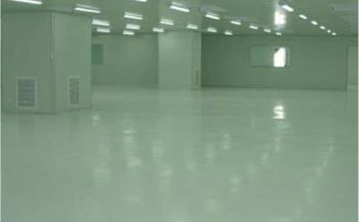 曲水流展型环氧地坪中涂