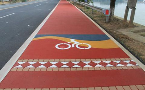 曲水彩色路面解决方案：环氧地坪的新趋势